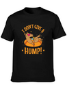 I Don't Give A Hump! Camel Dromedary Lightweight Cotton T-Shirt – Daily Comfort Graphic Shirt