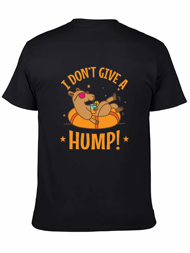I Don't Give A Hump! Camel Dromedary Lightweight Cotton T-Shirt – Daily Comfort Graphic Shirt