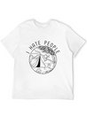 I Hate People Lightweight Cotton T-Shirt – Daily Comfort Graphic Shirt