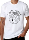 I Hate People Lightweight Cotton T-Shirt – Daily Comfort Graphic Shirt