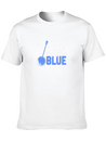 I Like My Grass Blue, Banjo Lightweight Cotton T-Shirt – Daily Comfort Graphic Shirt