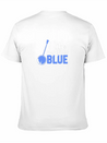 I Like My Grass Blue, Banjo Lightweight Cotton T-Shirt – Daily Comfort Graphic Shirt