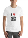 I Love Hip Hop Lightweight Cotton T-Shirt – Daily Comfort Graphic Shirt
