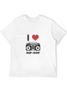 I Love Hip Hop Lightweight Cotton T-Shirt – Daily Comfort Graphic Shirt