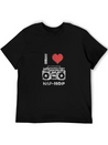 I Love Hip Hop Lightweight Cotton T-Shirt – Daily Comfort Graphic Shirt