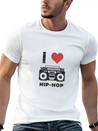 I Love Hip Hop Lightweight Cotton T-Shirt – Daily Comfort Graphic Shirt