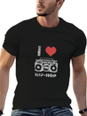 I Love Hip Hop Lightweight Cotton T-Shirt – Daily Comfort Graphic Shirt