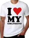 I Love My Girlfriend Lightweight Cotton T-Shirt – Daily Comfort Graphic Shirt