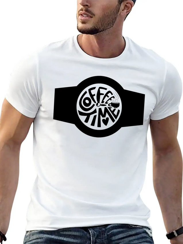 I Need A Break Coffe Time Lightweight Cotton T-Shirt – Daily Comfort Graphic Shirt
