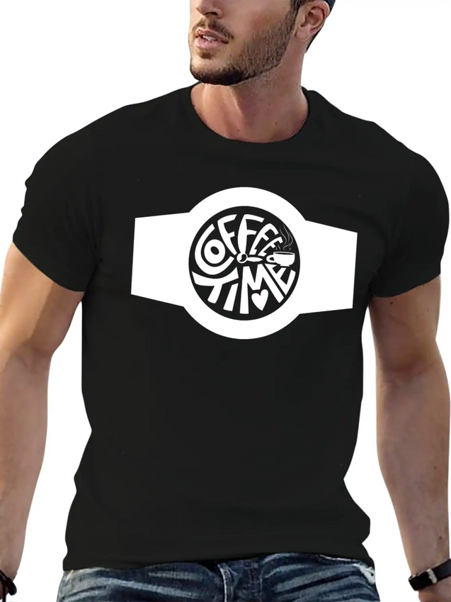 I Need A Break Coffe Time Lightweight Cotton T-Shirt – Daily Comfort Graphic Shirt