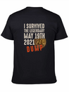 I Survived The May 5th 2021 BTC Dump - Cryptocurre Lightweight Cotton T-Shirt – Daily Comfort Graphic Shirt