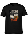 I Survived The May 5th 2021 BTC Dump - Cryptocurre Lightweight Cotton T-Shirt – Daily Comfort Graphic Shirt