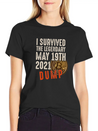 I Survived The May 5th 2021 BTC Dump - Cryptocurre Lightweight Cotton T-Shirt – Daily Comfort Graphic Shirt