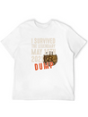 I Survived The May 5th 2021 BTC Dump - Cryptocurre Lightweight Cotton T-Shirt – Daily Comfort Graphic Shirt