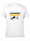I Take Weather Cirrusly Meteorology Meteorologist Lightweight Cotton T-Shirt – Daily Comfort Graphic Shirt