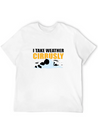 I Take Weather Cirrusly Meteorology Meteorologist Lightweight Cotton T-Shirt – Daily Comfort Graphic Shirt