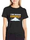 I Take Weather Cirrusly Meteorology Meteorologist Lightweight Cotton T-Shirt – Daily Comfort Graphic Shirt