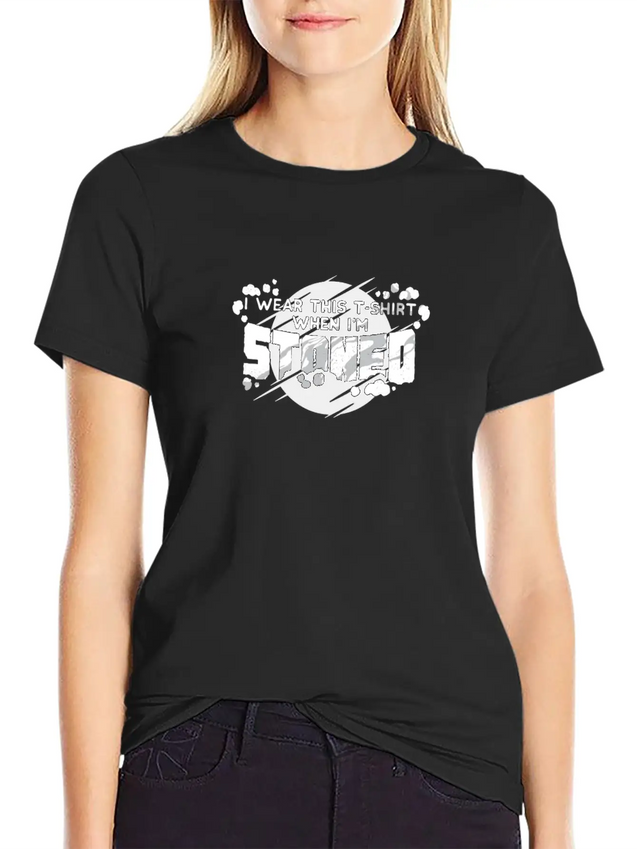 I Wear This Shirt When I'm Stoned Weed Lightweight Cotton T-Shirt – Daily Comfort Graphic Shirt