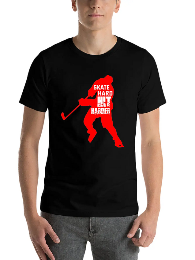 Ice Fury: Hockey Gift Edition Lightweight Cotton T-Shirt – Daily Comfort Graphic Shirt
