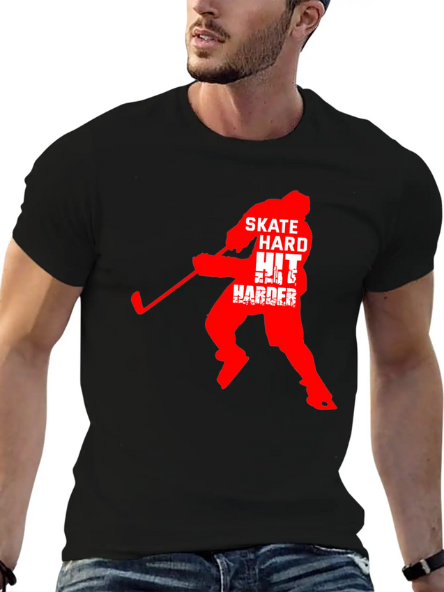 Ice Fury: Hockey Gift Edition Lightweight Cotton T-Shirt – Daily Comfort Graphic Shirt