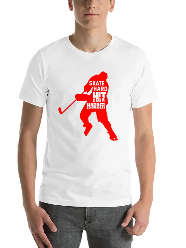 Ice Fury: Hockey Gift Edition Lightweight Cotton T-Shirt – Daily Comfort Graphic Shirt