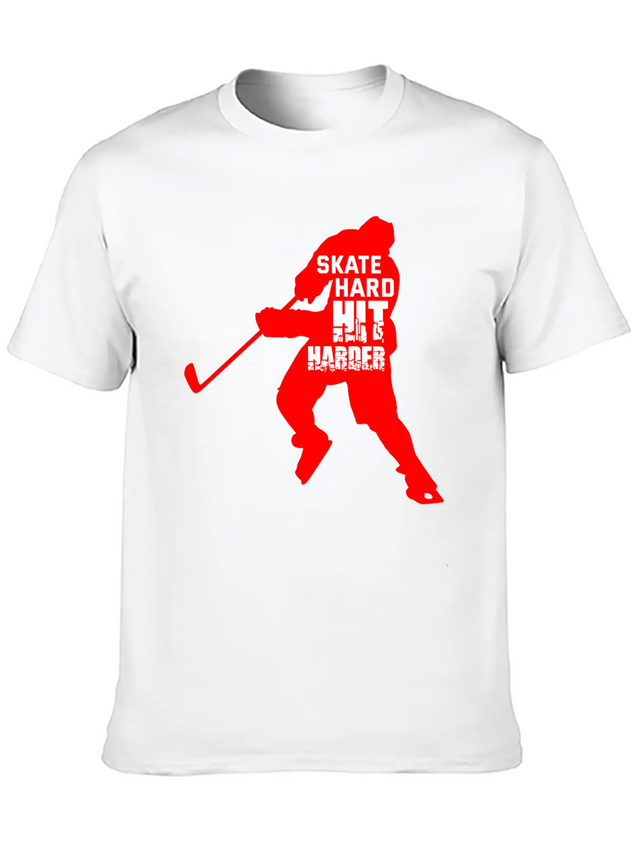 Ice Fury: Hockey Gift Edition Lightweight Cotton T-Shirt – Daily Comfort Graphic Shirt
