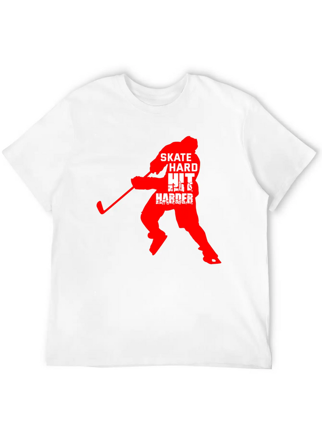 Ice Fury: Hockey Gift Edition Lightweight Cotton T-Shirt – Daily Comfort Graphic Shirt