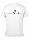 Ice Skater Figure Skating Ice Skating Lightweight Cotton T-Shirt – Daily Comfort Graphic Shirt