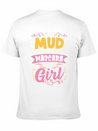 I'm A Mud And Mascara Kinda Girl Dirtbike Lightweight Cotton T-Shirt – Daily Comfort Graphic Shirt