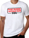 I'm Not Tsundere, I Actually Hate You 3 Lightweight Cotton T-Shirt – Daily Comfort Graphic Shirt
