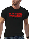 I'm Not Tsundere, I Actually Hate You 3 Lightweight Cotton T-Shirt – Daily Comfort Graphic Shirt