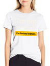 I'm Not Weird I'm Limited Edition Lightweight Cotton T-Shirt – Daily Comfort Graphic Shirt