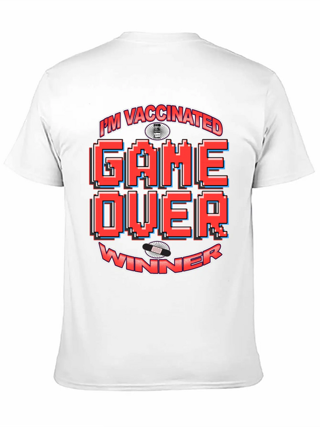 I'm Vaccinated: Winner Lightweight Cotton T-Shirt – Daily Comfort Graphic Shirt