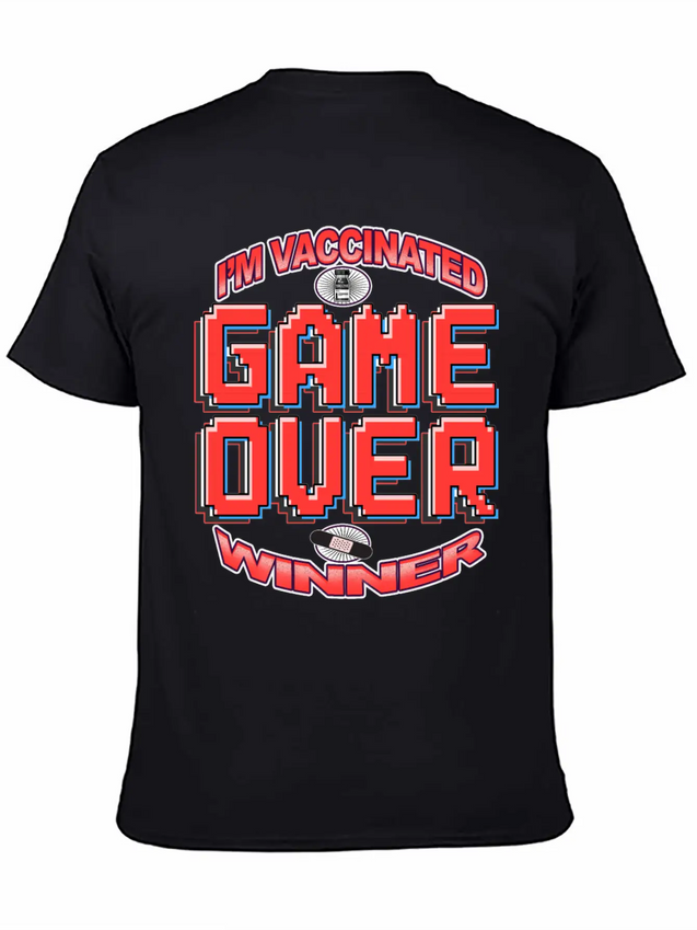 I'm Vaccinated: Winner Lightweight Cotton T-Shirt – Daily Comfort Graphic Shirt