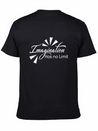 Imagination Has No Limit Lightweight Cotton T-Shirt – Daily Comfort Graphic Shirt