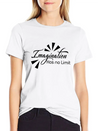 Imagination Has No Limit Lightweight Cotton T-Shirt – Daily Comfort Graphic Shirt