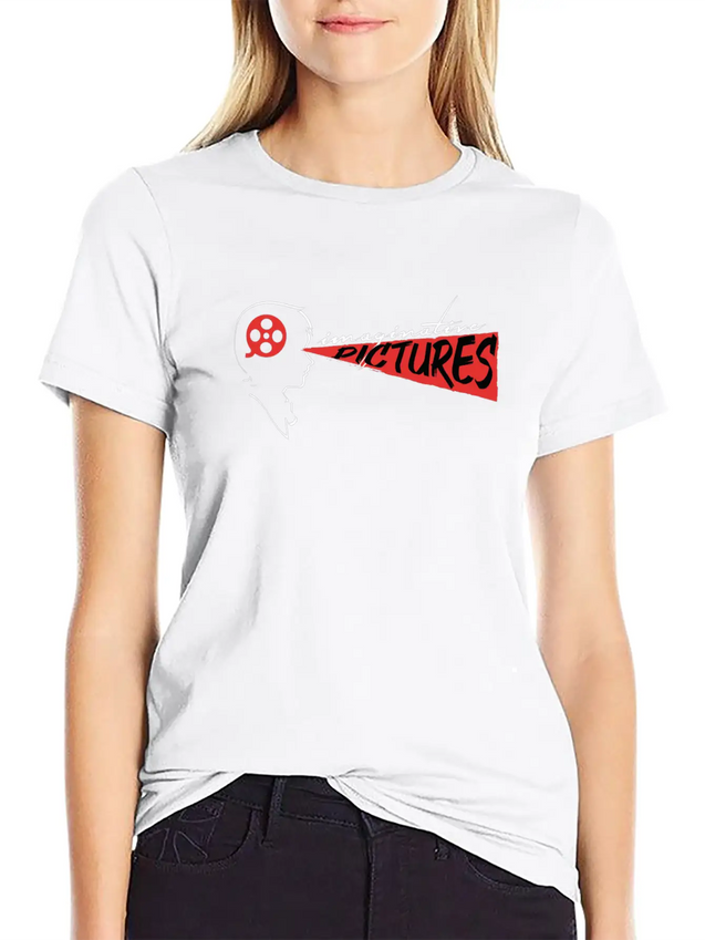 Imaginative Pictures Logo Lightweight Cotton T-Shirt – Daily Comfort Graphic Shirt