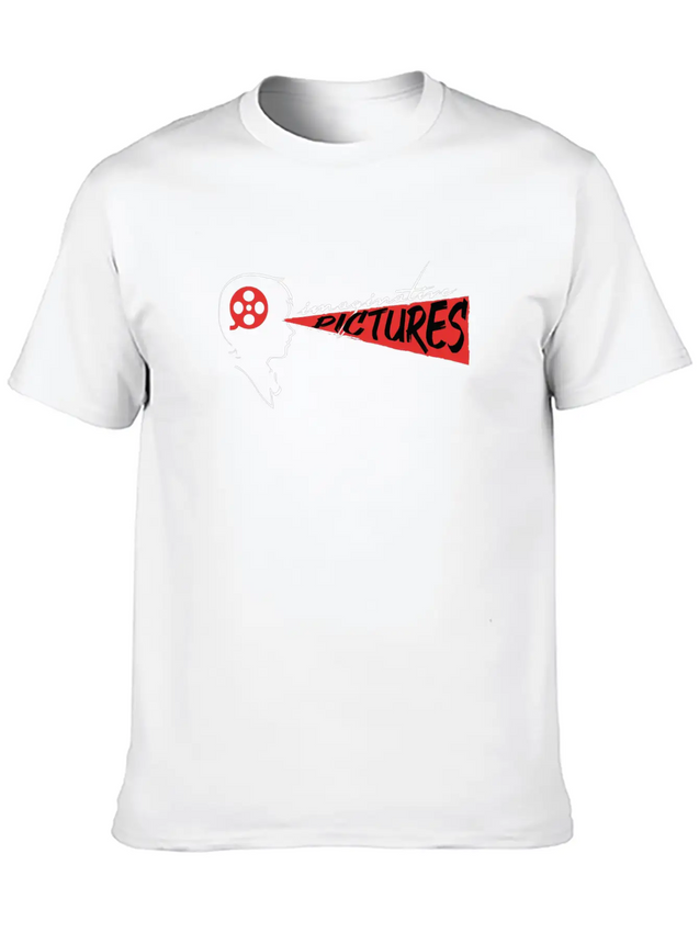 Imaginative Pictures Logo Lightweight Cotton T-Shirt – Daily Comfort Graphic Shirt