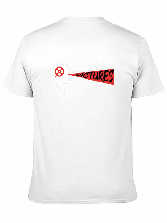 Imaginative Pictures Logo Lightweight Cotton T-Shirt – Daily Comfort Graphic Shirt