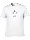 In Hip Hop We Trust! Lightweight Cotton T-Shirt – Daily Comfort Graphic Shirt