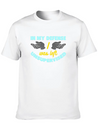 In My Defense I Was Left Unsupervised Lightweight Cotton T-Shirt – Daily Comfort Graphic Shirt