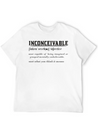 INCONCEIVABLE Lightweight Cotton T-Shirt – Daily Comfort Graphic Shirt