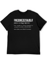 INCONCEIVABLE Lightweight Cotton T-Shirt – Daily Comfort Graphic Shirt
