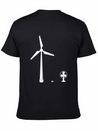 Infinite Energy Wind Turbine Fan Lightweight Cotton T-Shirt – Daily Comfort Graphic Shirt