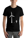 Infinite Energy Wind Turbine Fan Lightweight Cotton T-Shirt – Daily Comfort Graphic Shirt