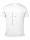 Infinite Energy Wind Turbine Fan Lightweight Cotton T-Shirt – Daily Comfort Graphic Shirt