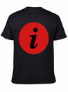 Infosymbolred Lightweight Cotton T-Shirt – Daily Comfort Graphic Shirt