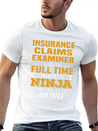 Insurance Claims Examiner Lightweight Cotton T-Shirt – Daily Comfort Graphic Shirt