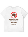 Intelligence Prohibition Lightweight Cotton T-Shirt – Daily Comfort Graphic Shirt