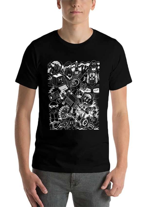 It S An 80s Nightmare Lightweight Cotton T-Shirt – Daily Comfort Graphic Shirt